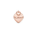 Love Lock - Forgyldt Charms - 630-R210