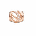 Real Harmony rose - forgyldt sølv charm - 630-R89