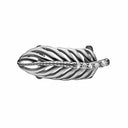 Topaz Feather - sølv charm - 630-S102