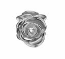Topaz Rose - sølv charm - 630-S120