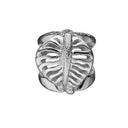 Sparkling Leaf - sølv charm - 630-S126