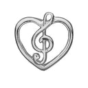 Music Love - sølv charm - 630-S165