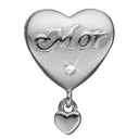 MIN MOR - sølv - charm - 630-S190