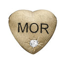 Mor w/Labgrown diamond - forgyldt sølv charm - 650-G47