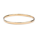 Armring buet 5 mm. 8 kt.