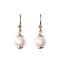 Christina Collect Forgyldt sterling sølv Pearls Smukke ørehængere, findes også i sølv, model 670-G07