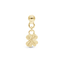 Christina - Dangling Four Leaf Clover