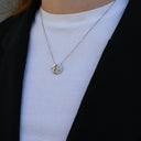 Ocean Splash Vedhæng - Blankpoleret Sterling Sølv m. 37 Cubic Zirkonia