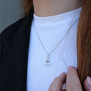 Pearl Cherries Vedhæng - Satin Sterling Sølv m. 2 Ferskvandsperler