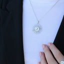 Sunshine Vedhæng - Blankpoleret Sterling Sølv