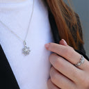 Flower Heaven Vedhæng - Blankpoleret Sterling Sølv