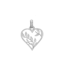 Nature Love Vedhæng - Satin Sterling Sølv