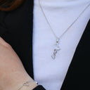 Dancing Love Vedhæng - Blankpoleret Sterling Sølv