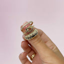 Dazzling Ring 0,24 H-W/SI 14 kt.