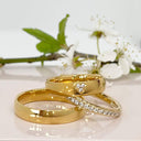Dazzling Ring 0,32 H-W/SI 14 kt.