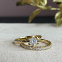 Dazzling Ring 0,32 H-W/SI 14 kt.