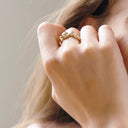 Ring kugler 8 karat guld