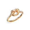 8 karat guld ring med knude