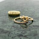 8 karat guld ring med knude