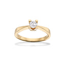 Kleopatra ring 0,30 H-W/SI 8 karat guld