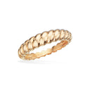Bred snoet 8 karat guld ring