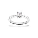 *Kleopatra ring 0,30 H-W/SI 8 kt