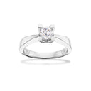 *Kleopatra ring 0,50 H-W/SI 8 kt