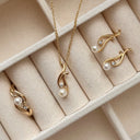 Ring fkp./cubic zir. 8 kt.