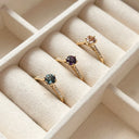 Ring ametyst +0,09 H-W/SI 14 kt