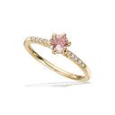 Ring morganit +0,09 H-W/SI 14 kt