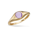 Ring ametyst 8 karat.