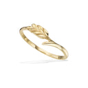 Ring blad 8 kt.