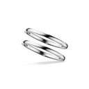 Garder-ringe 14 karat. hvid