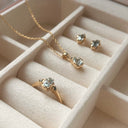 Ring Londonblue/Skyblue topas 8 kt.