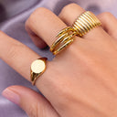 Ring signet 8 kt.
