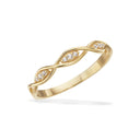 Ring cubic zir. 8 kt