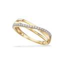 Ring cubic zir. 8 k
