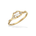 Ring fkp./cubic zir. 8 karat guld