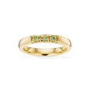 Grace Ring 14 kt. rd. 3x0,07 peridot