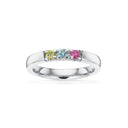 Grace Ring 14 kt. hv. 3x0,07 mix