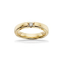 Grace Ring 14 kt rd 1x0,11 H-W/SI