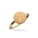 #TagMe ring hjerte sølv fg.