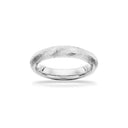 Grace Ring rustik 14 kt. hv. u/sten