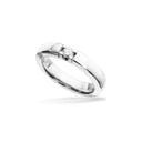 Grace Ring 14 kt hv. 1x0,15 H-W/SI