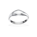 Sølv ring bred