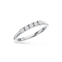 SoHo ring cubic zirkonia sølv rh.