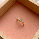 Ring cubic zir. sølv fg.