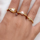 Ring cubic zirkonia sølv fg
