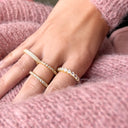 SoHo ring cubic zir. sølv fg