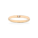 Grace Ring 8 kt. rd. 1x0,02 H-W/P1 -1